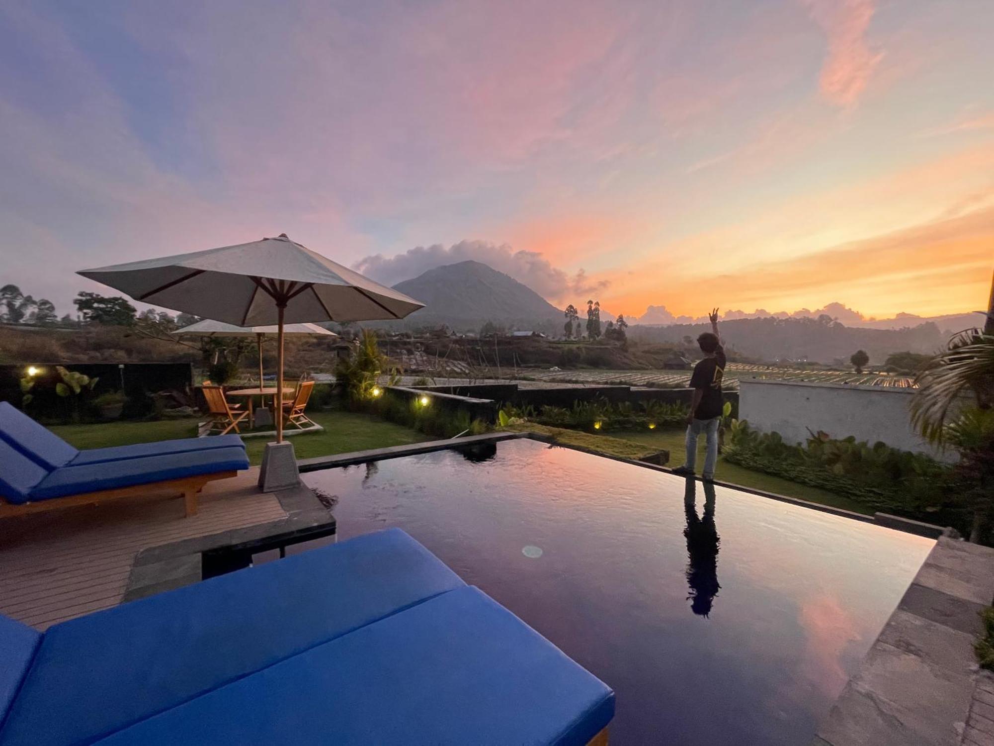 Bed and Breakfast Batur Panorama Kintamani Exterior foto